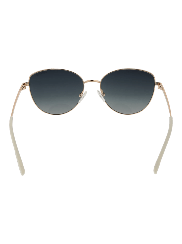 Skechers Frauen Sonnenbrille Rund Gold