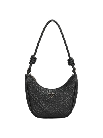 Guess Adelasia Top Zip - Schultertasche 24 cm  (Black) in schwarz