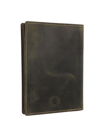 Greenburry Vintage Ausweisetui Leder 9.5 cm in wild boar