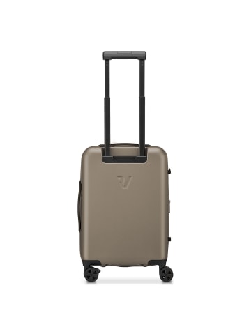 Roncato Florence 4-Rollen Kabinentrolley 55 cm mit Dehnfalte Laptopfach in champagne
