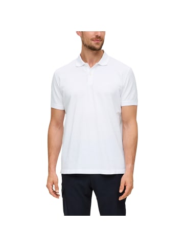 s.Oliver Poloshirt 2er Pack in Weiß/Dunkelblau