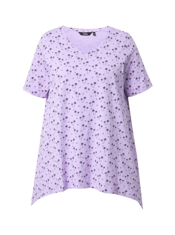 Ulla Popken Shirt in lavendel