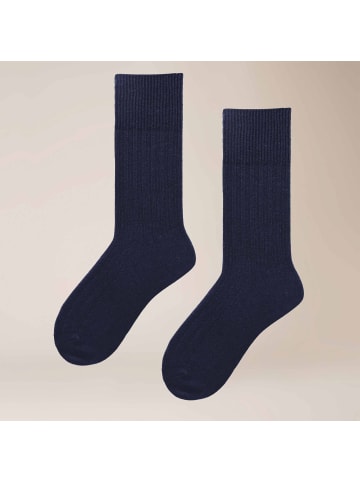 Kunert Socken Magical Rib weich in Grand-Night