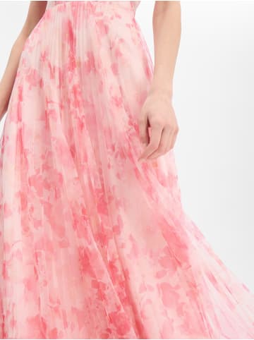 LAONA Kleid in weiß pink - 0001