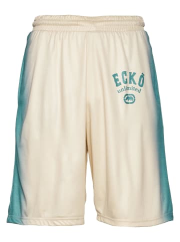 Ecko Unltd. Mesh-Shorts in sand/green