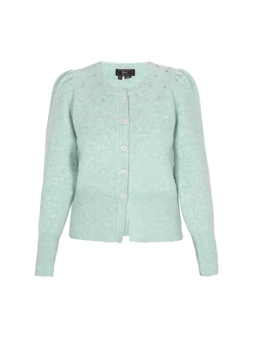 faina Women Cardigan in sage green
