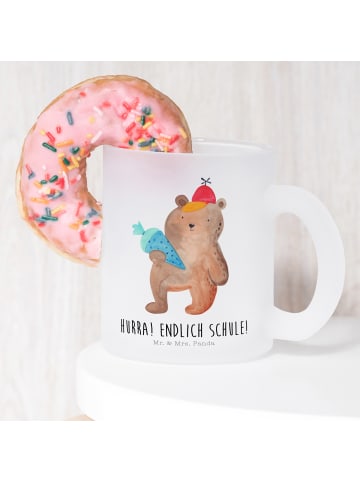 Mr. & Mrs. Panda Tee Tasse Bär Schultüte mit Spruch in Transparent