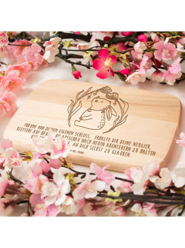 Mr. & Mrs. Panda Holzbrett Hase Blume mit Spruch in Transparent