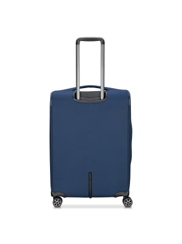 Roncato Gateway 4 Rollen Trolley M 66 cm mit Dehnfalte in blue