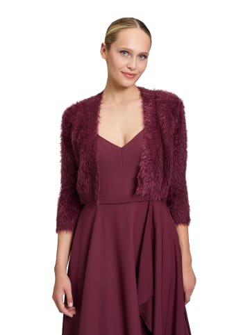 Vera Mont Strickbolero mit Struktur in Wild Ruby