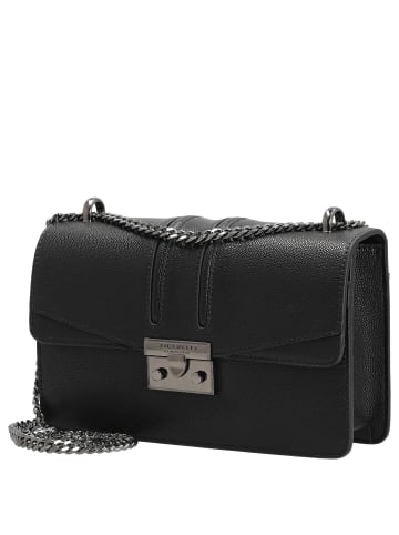 Seidenfelt Roros East-West - Umhängetasche 23 cm (black) in black/black