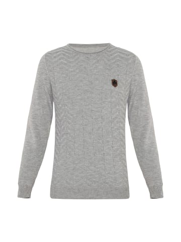 Cipo & Baxx Strickpullover in LIGHTGREY