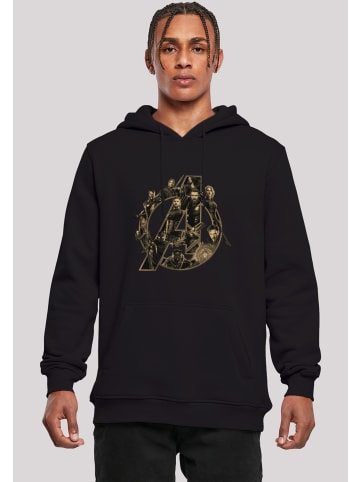 F4NT4STIC Hoodie Marvel Avengers Infinity War Marvel Logo in schwarz