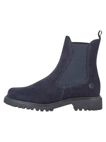 Tamaris Chelsea Boot in NAVY SUEDE