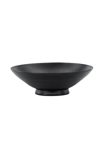 ebuy24 Schüssel WabiSabi 2er Set Schwarz 2er Set