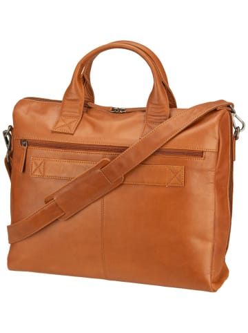 Greenburry Umhängetasche Fiorentina Business Mappe in Tan