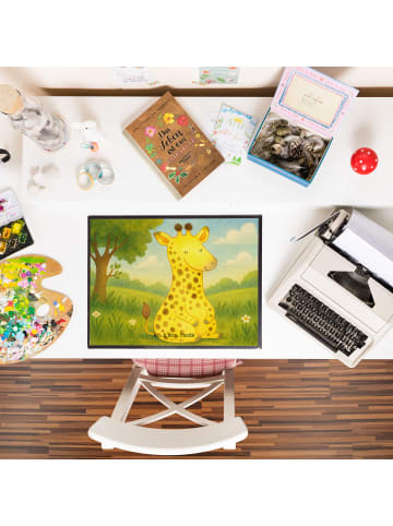 Mr. & Mrs. Panda tischpad Giraffe Zufrieden Design ohne Spruch in Weiß