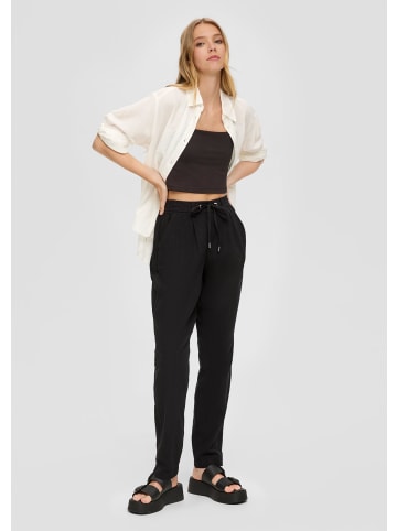 QS Hose lang in Schwarz