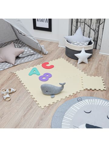 LittleTom Baby Spielmatte Ella 9-tlg. in beige