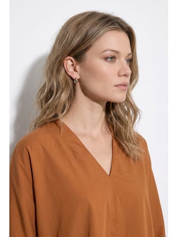 Ulla Popken Bluse in cognac