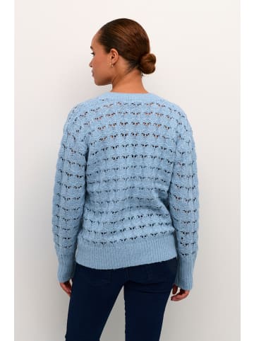 Kaffe Strickjacke KAelena Regular fit in Faded Denim