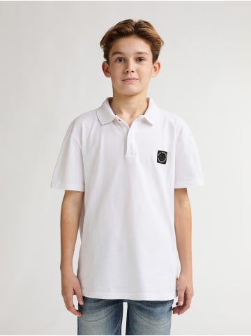 Petrol Industries Piqué-Poloshirt Cataviña in Weiß