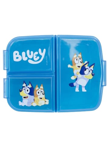 COFI 1453 Bluey Kinder Brotdose – Lunchbox mit 3 Fächern & tollem Design in Blau