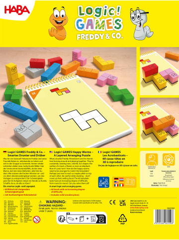 Haba Spiel Logic! GAMES - Freddy & Co. in mehrfarbig