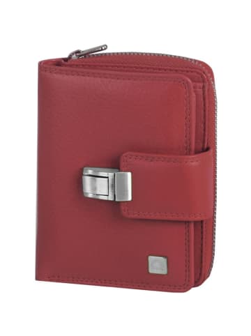 Greenburry Spongy Geldbörse Leder 9,5 cm in red