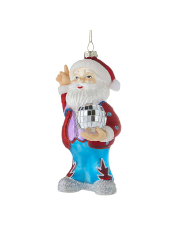 Butlers Butlers Baumanhänger HANG ON Disco Santa in Rot