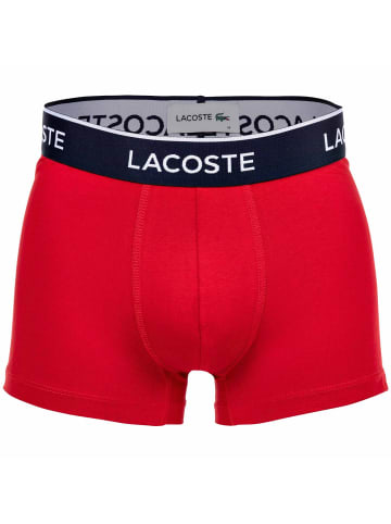 Lacoste Boxershort 3er Pack in Blau/Rot