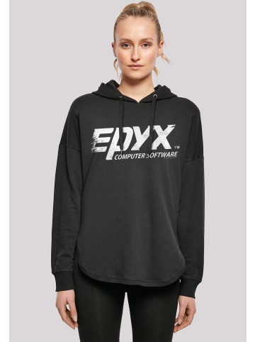 F4NT4STIC Oversized Hoodie Retro Gaming EPYX Logo in schwarz