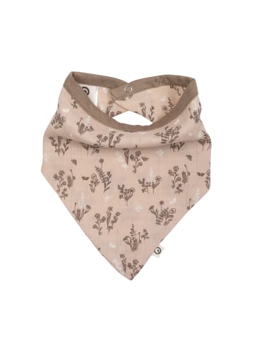 müsli Dreieckstuch in Nightingale/ balsam cream/ walnut