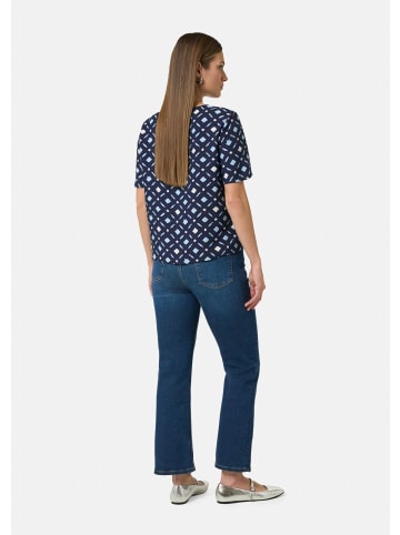 comma Bluse in 58A3_tiefblau