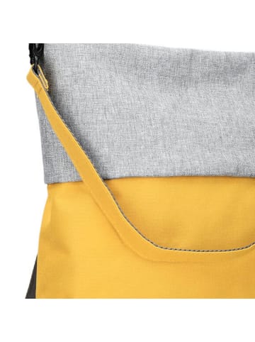 Zwei Benno Schultertasche 32 cm in yellow