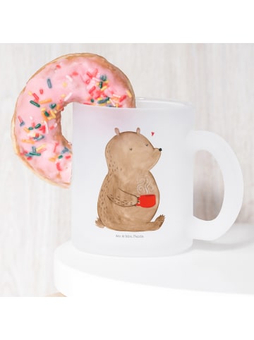 Mr. & Mrs. Panda Teetasse Bär Kaffee ohne Spruch in Transparent