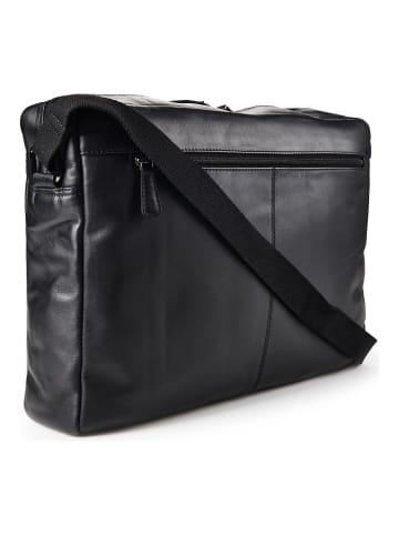 Bench Aktentasche Leder 40 cm Laptopfach schwarz