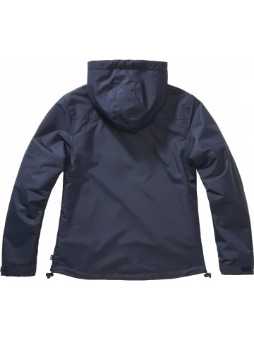 Brandit Jacke "Women Frontzip Windbreaker" in Blau