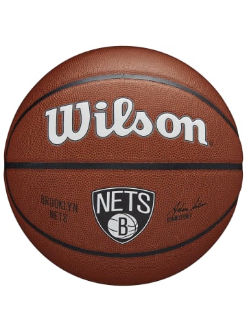 Wilson Wilson Team Alliance Brooklyn Nets Ball in Braun