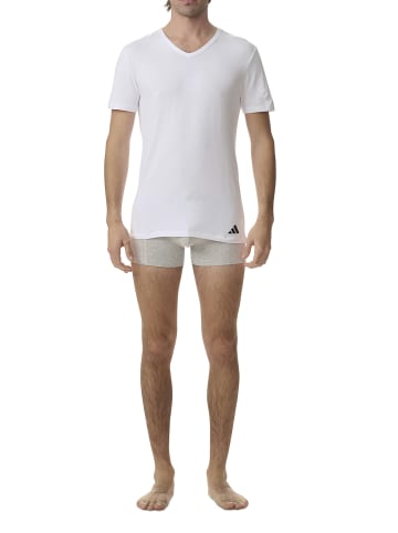 adidas T-Shirt T-Shirt Basic V-Neck 8P in White