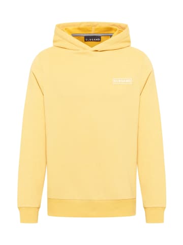 ELBSAND Hoodie Sivan in Mineral Yellow Melange