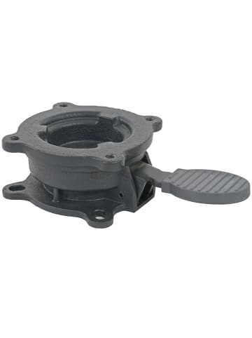 MCW Ampelschirm A96, Creme, mit Ständer, drehbar