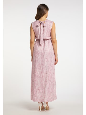 faina Damen Maxikleid in Rosa