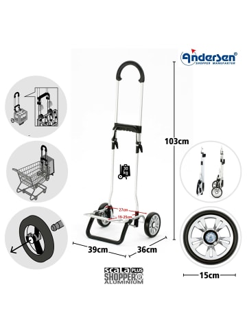 Andersen Shopper Andersen Scala Shopper Plus Hente - Trolley 103 cm (black) in schwarz