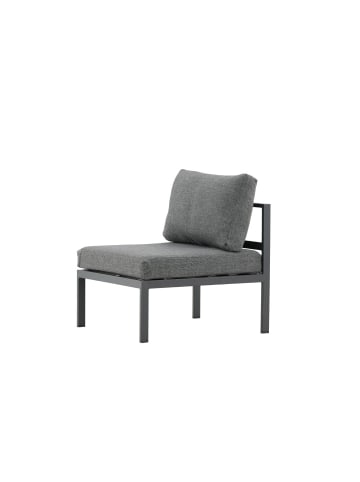 ebuy24 Gartensofa Copacabana Schwarz 70 x 74 cm