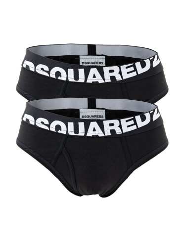 Dsquared² Slip 2er Pack in schwarz