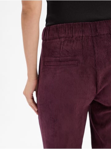MAC HOSEN Hose Chiara in aubergine - 0004