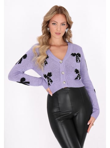 faina Women Cardigan in lilac