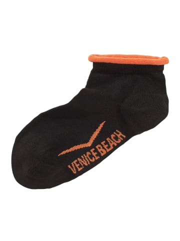 Venice Beach Kurzsocken in schwarz