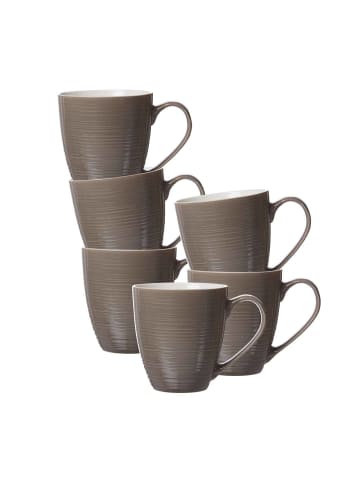 Ritzenhoff & Breker 6er Set XXL Becher Suomi in 550 ml in Braun